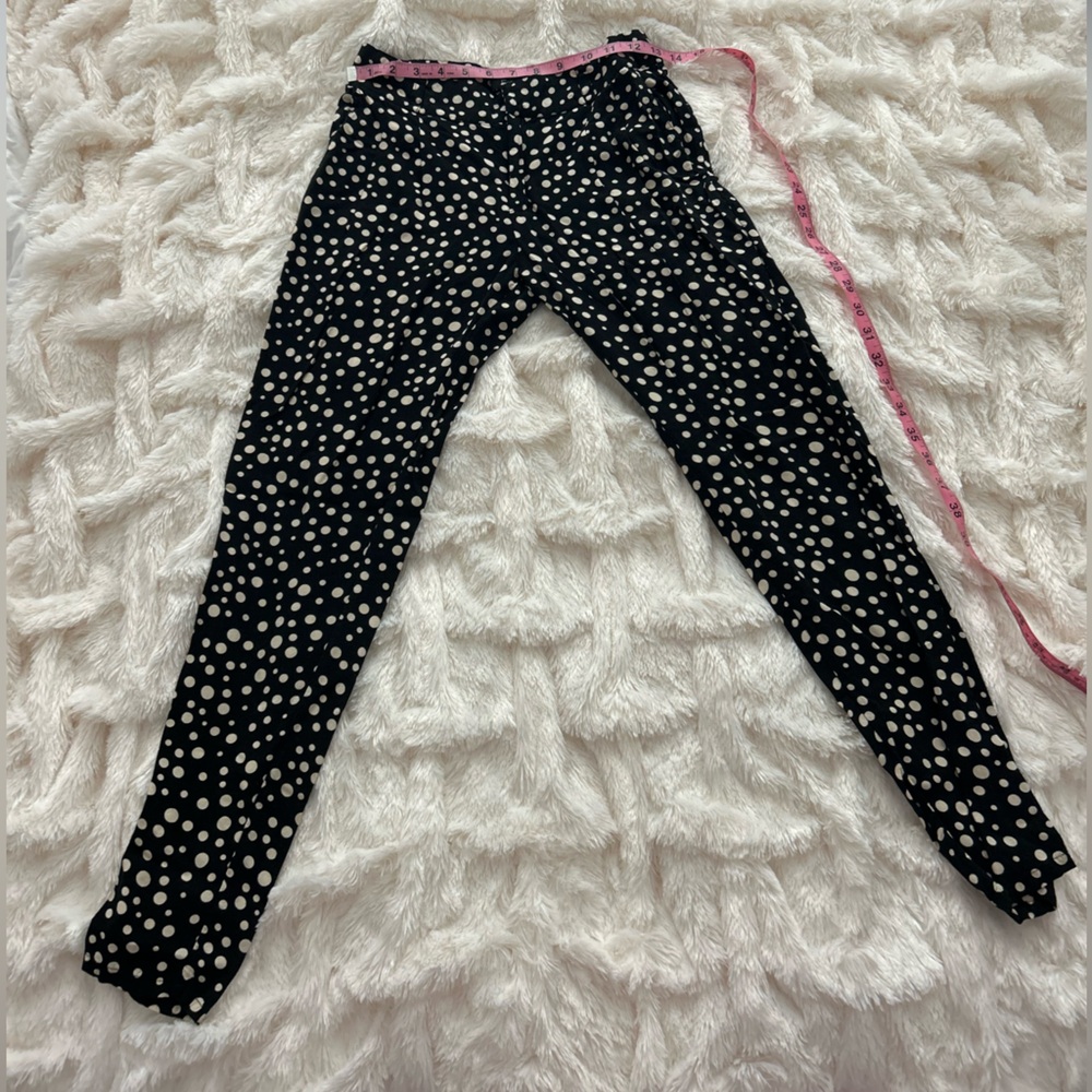 Forever 21 Black and White Polka Dot Pants